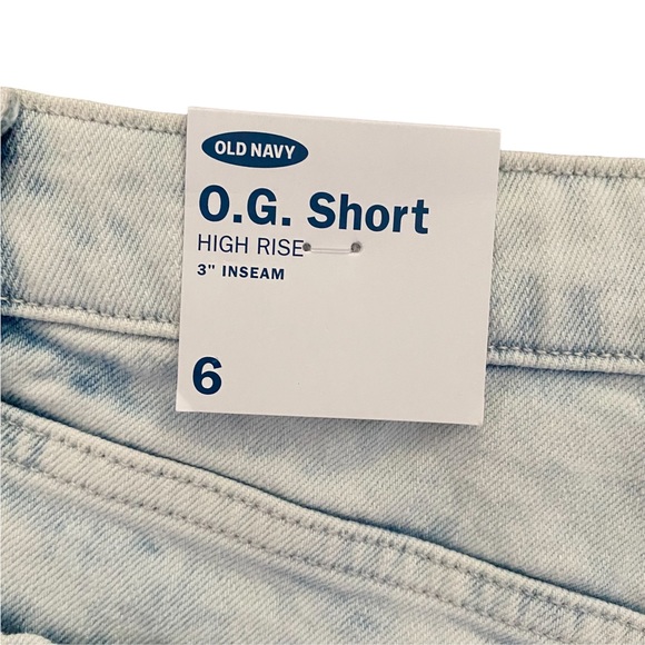 Old Navy NWT Stonewashed O.G. High Rise Shorts 6 - Picture 5 of 11
